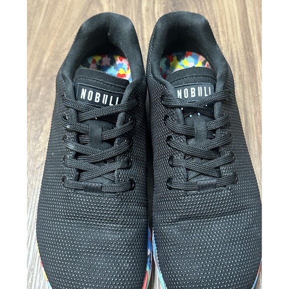 NOBULL Superfabric Black Wild Crosstraining Shoe Women's Sz 9.5 Men's Sz 8 - Picture 6 of 10